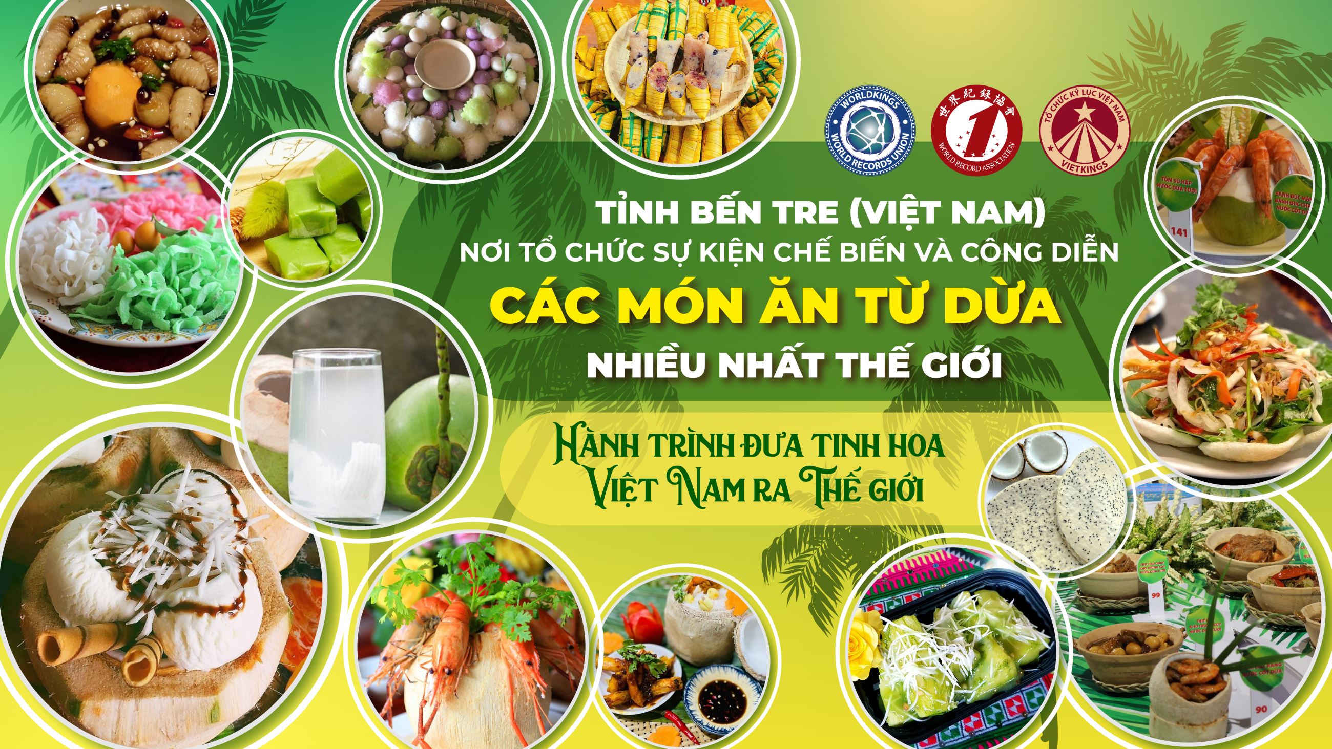 Ben Tre Province, Vietnam – The Place that Hosts the World’s Most Coconut-Based Culinary Events and Performances.