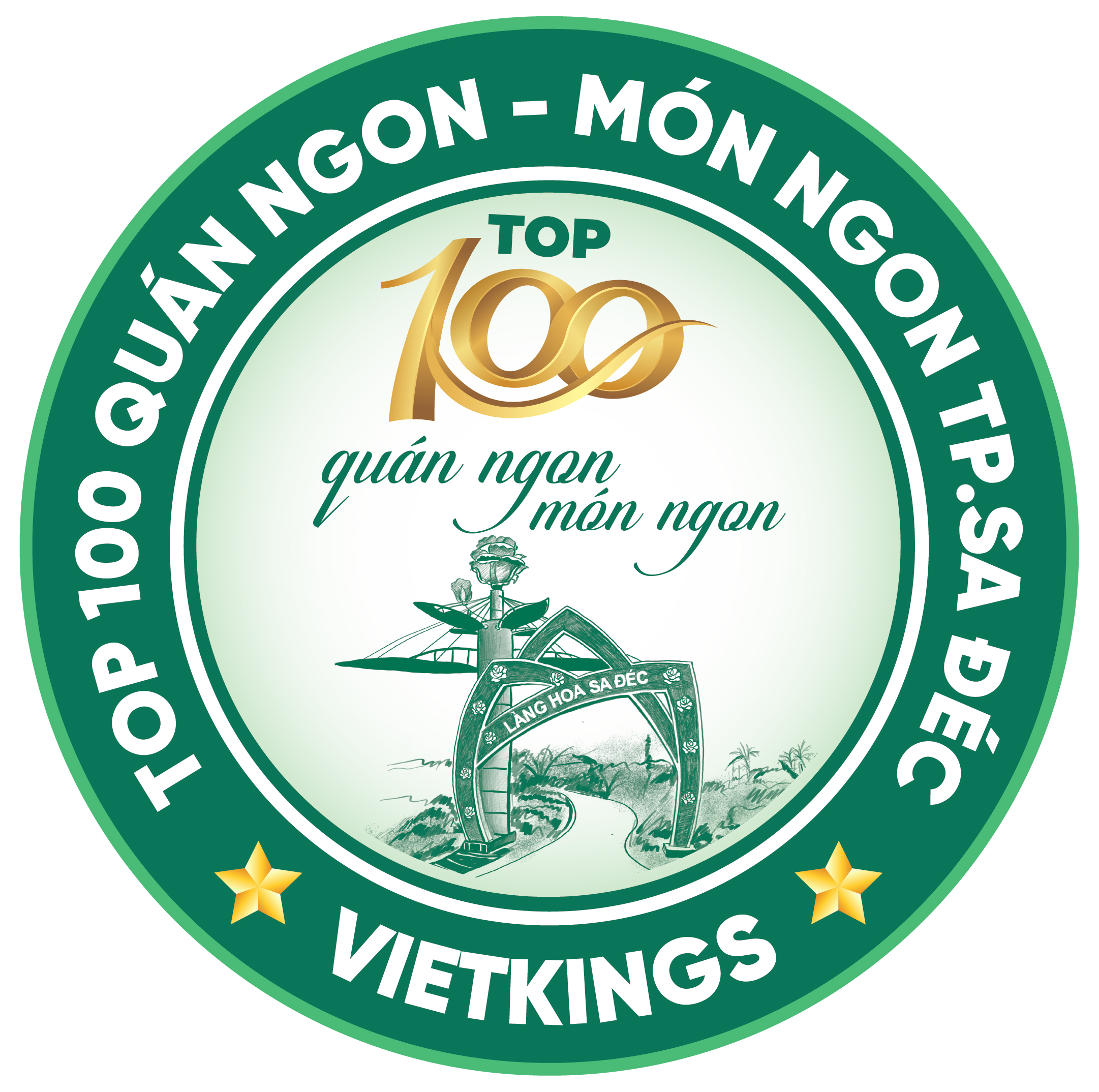 Top 100 Quán Ngon – Món Ngon TP.Sa Đéc