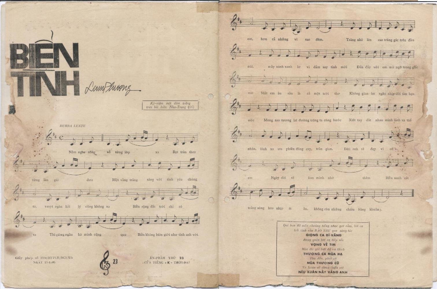 Lời Bài Hát Biển Tình | Lyrics Đầy Đủ Kèm Hợp Âm Chuẩn Nhất