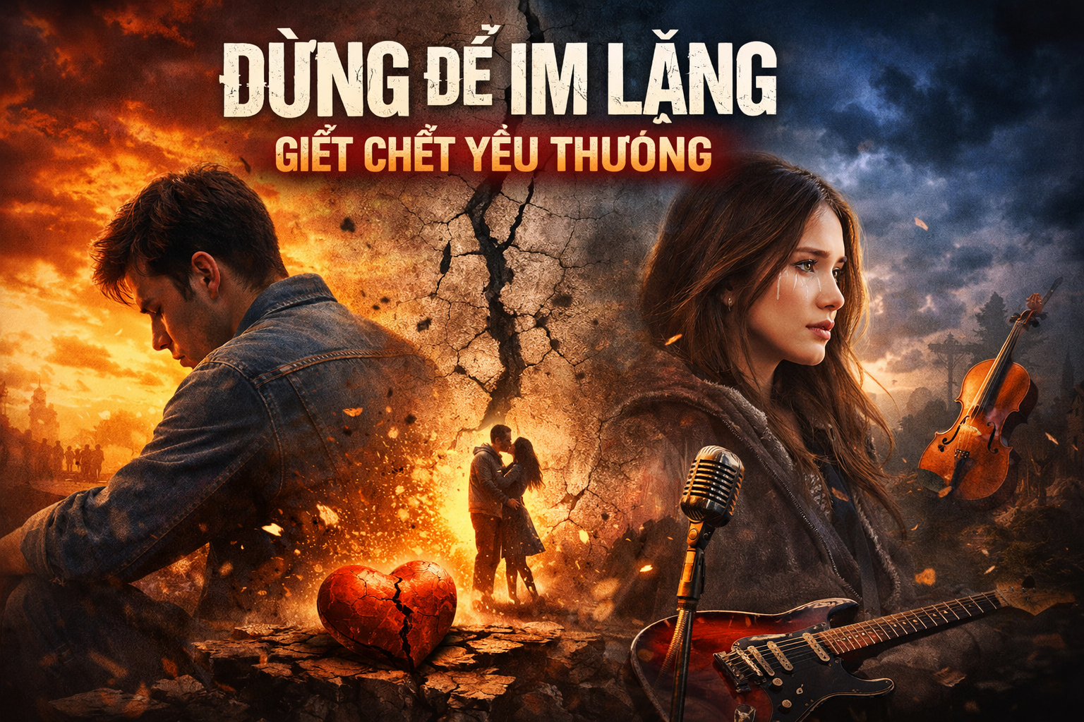 Đừng để im lặng giết chết yêu thương