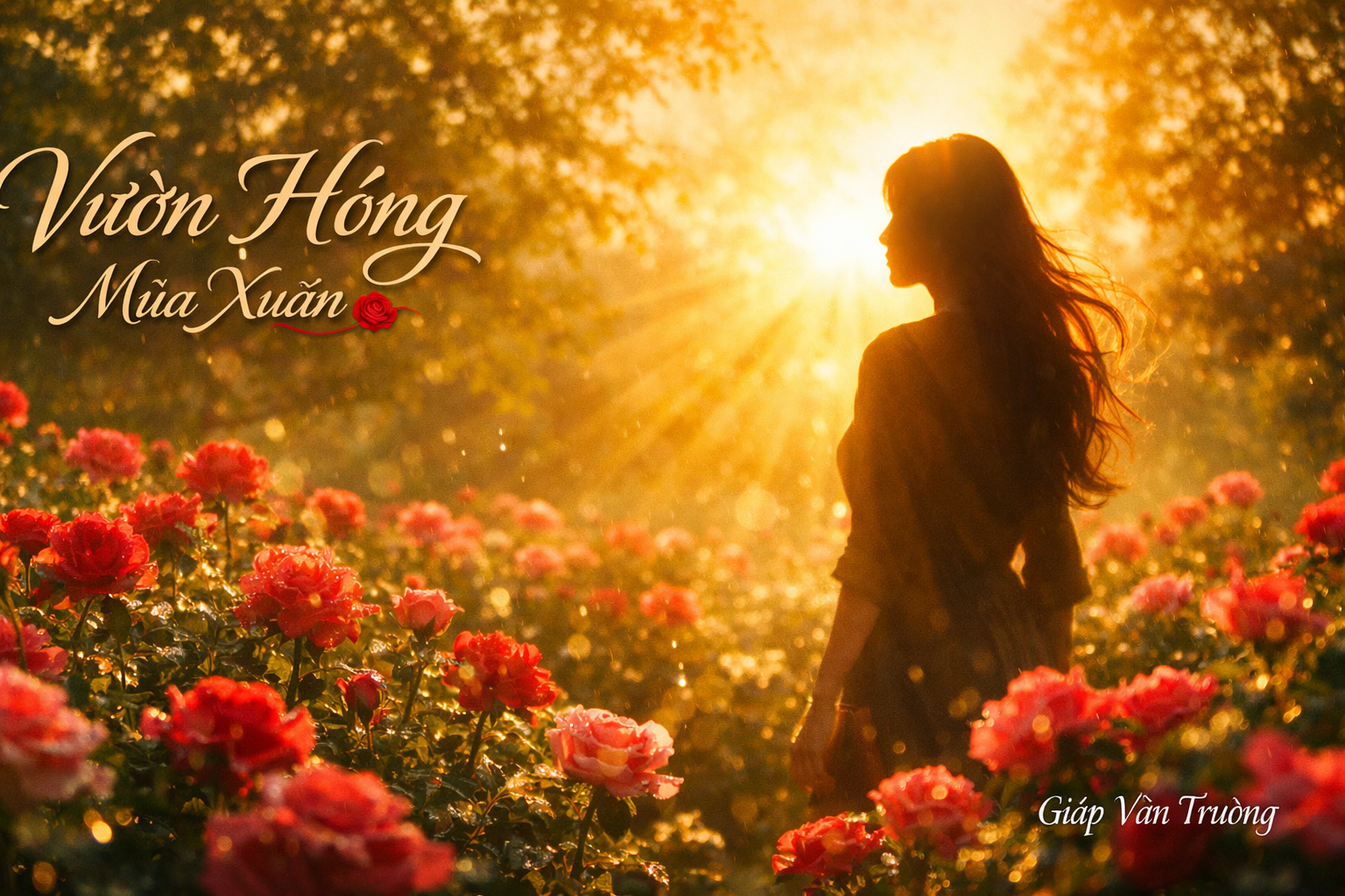 VƯỜN HỒNG MÙA XUÂN